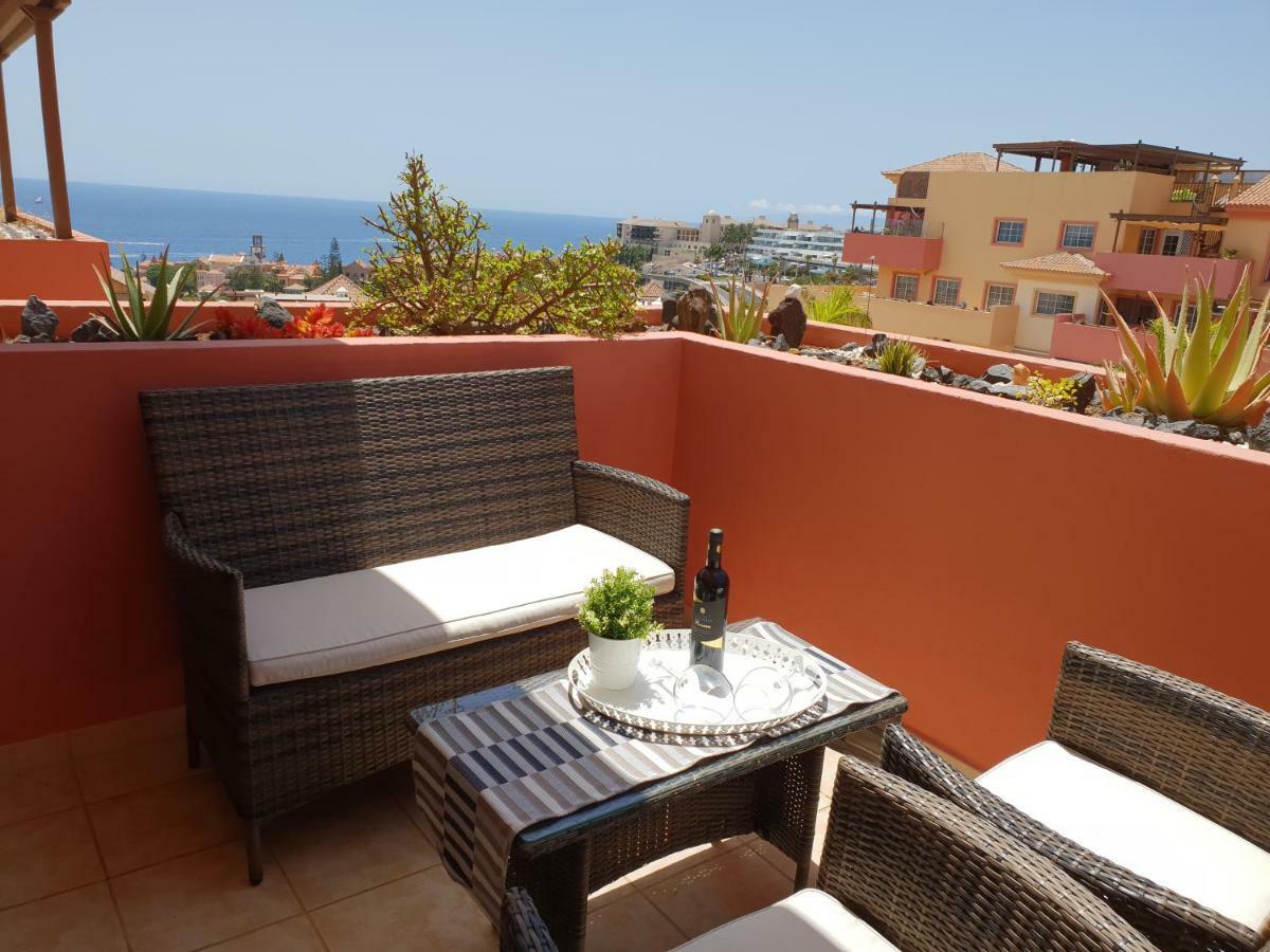 Terrazas Del Duque 2, Terrace, Sea View, Only 300 M To Beach, Heated Pool, Air Conditioning, Wifi Internet, Dishwasher, Washing Machine Costa Adeje  ภายนอก รูปภาพ