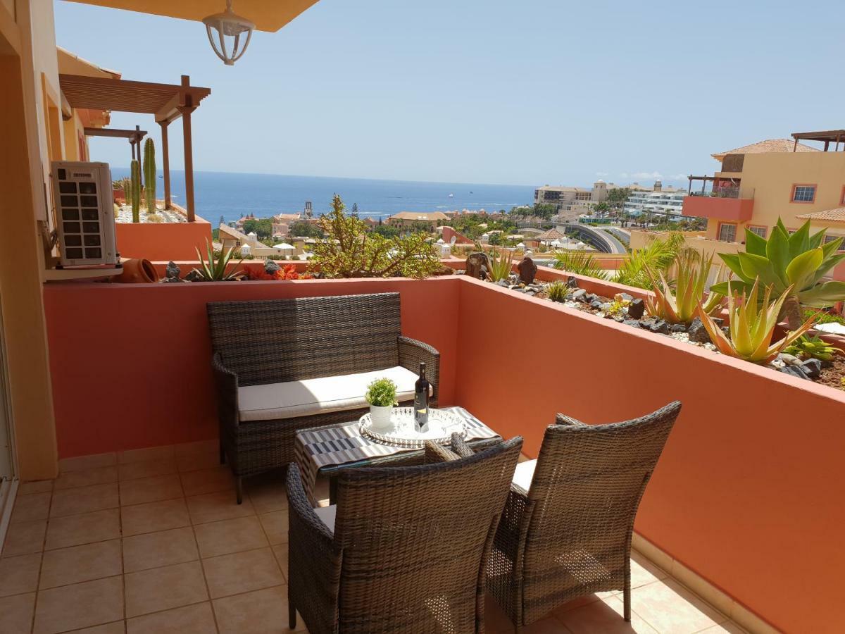 Terrazas Del Duque 2, Terrace, Sea View, Only 300 M To Beach, Heated Pool, Air Conditioning, Wifi Internet, Dishwasher, Washing Machine Costa Adeje  ภายนอก รูปภาพ